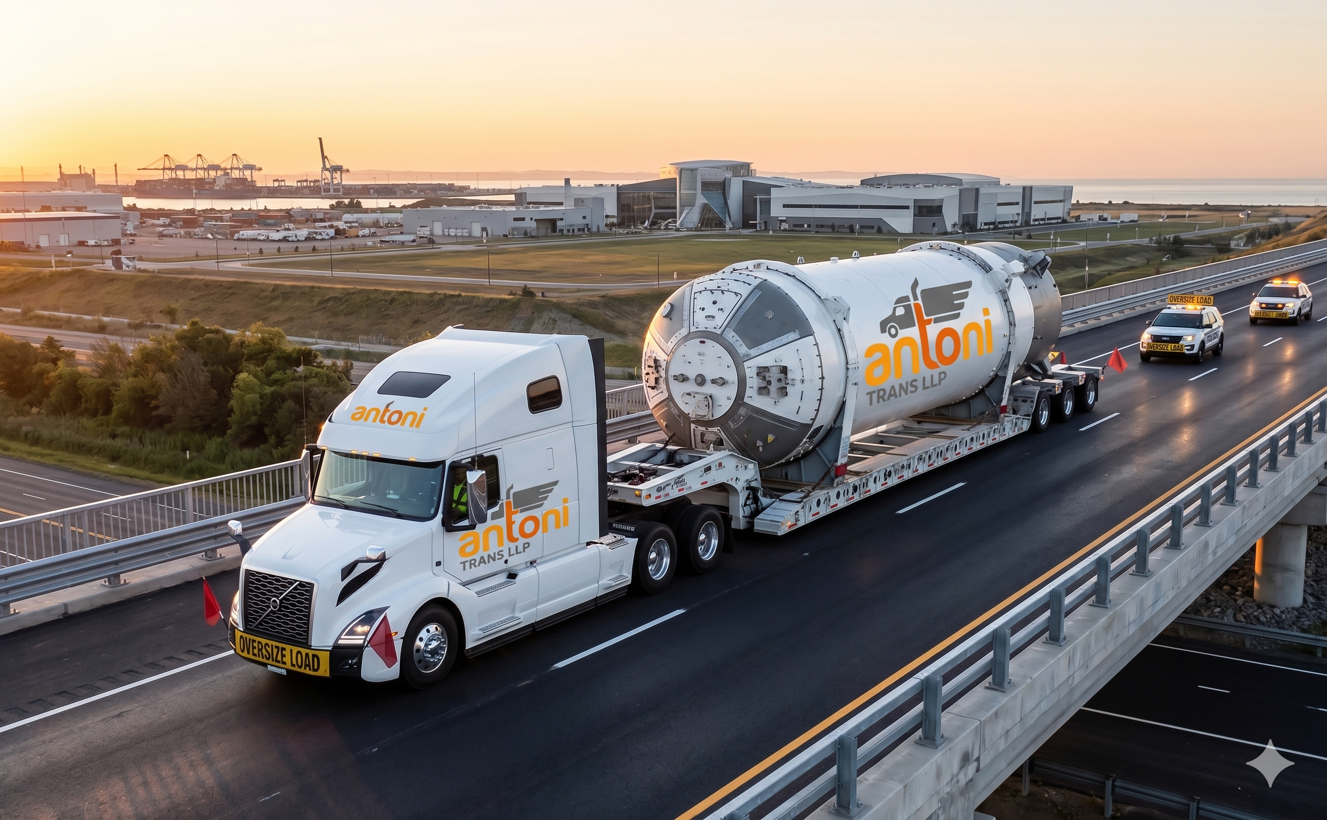 Special vehicle trailer handler